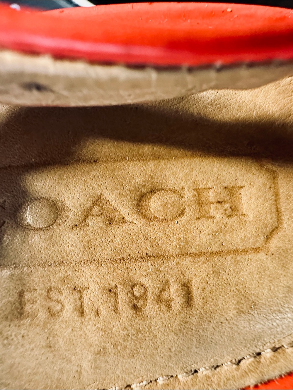 Coach Red Patent Slingback Pointed Pumps - Picture 2 of 7